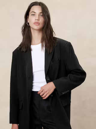 Oversized Blazer | Banana Republic Factory