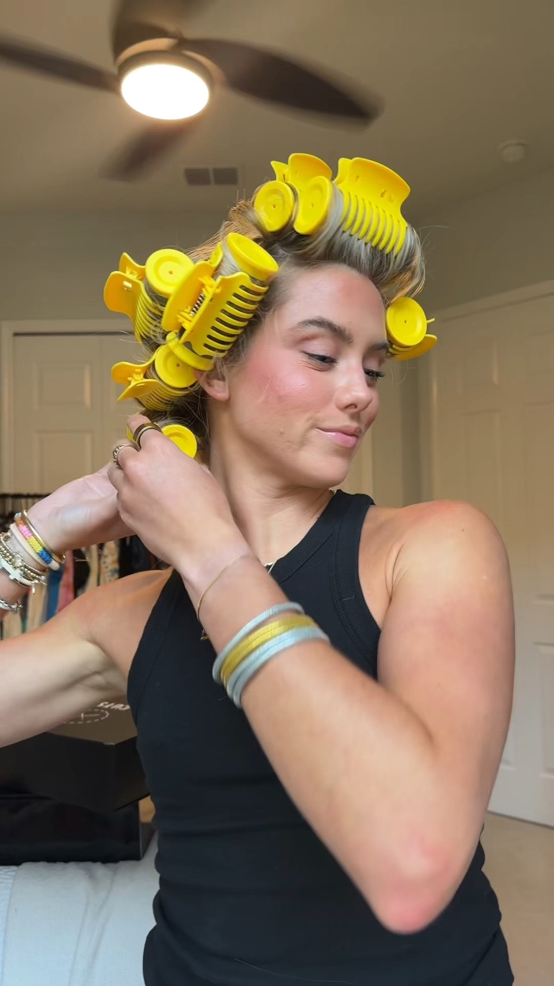 Dry bar hot rollers. the results speak for themselves WOWOWOW 🤩 safe to say i would spend every single penny on these @The Drybar they are not super hot i would say more warm to the touch and dont have velcro like some other rulers so it gives you a super bouncy, voluminous curl with less frizz & added shine. There’s two different size barrels and they all come with the clips. I would say I left them in for probably around 20 to 30 minutes and I cannot get over those results!!! ✨🫶

#drybar #hotrollers #hotrollerstutorial #drybarhotrollers #hotrollersresults #hairrollers #hairrollerstutorial #hair #hairtok #hairrollersblowouts #HairTrend #QuickCurls #HairTool #HairHealth #HairTutorial #blowoututorial #blowouthair #blowoutcurls #blowouthack #volumehairhacks #bounceyhair #LTKVideo

#LTKSeasonal #LTKStyleTip #LTKBeauty