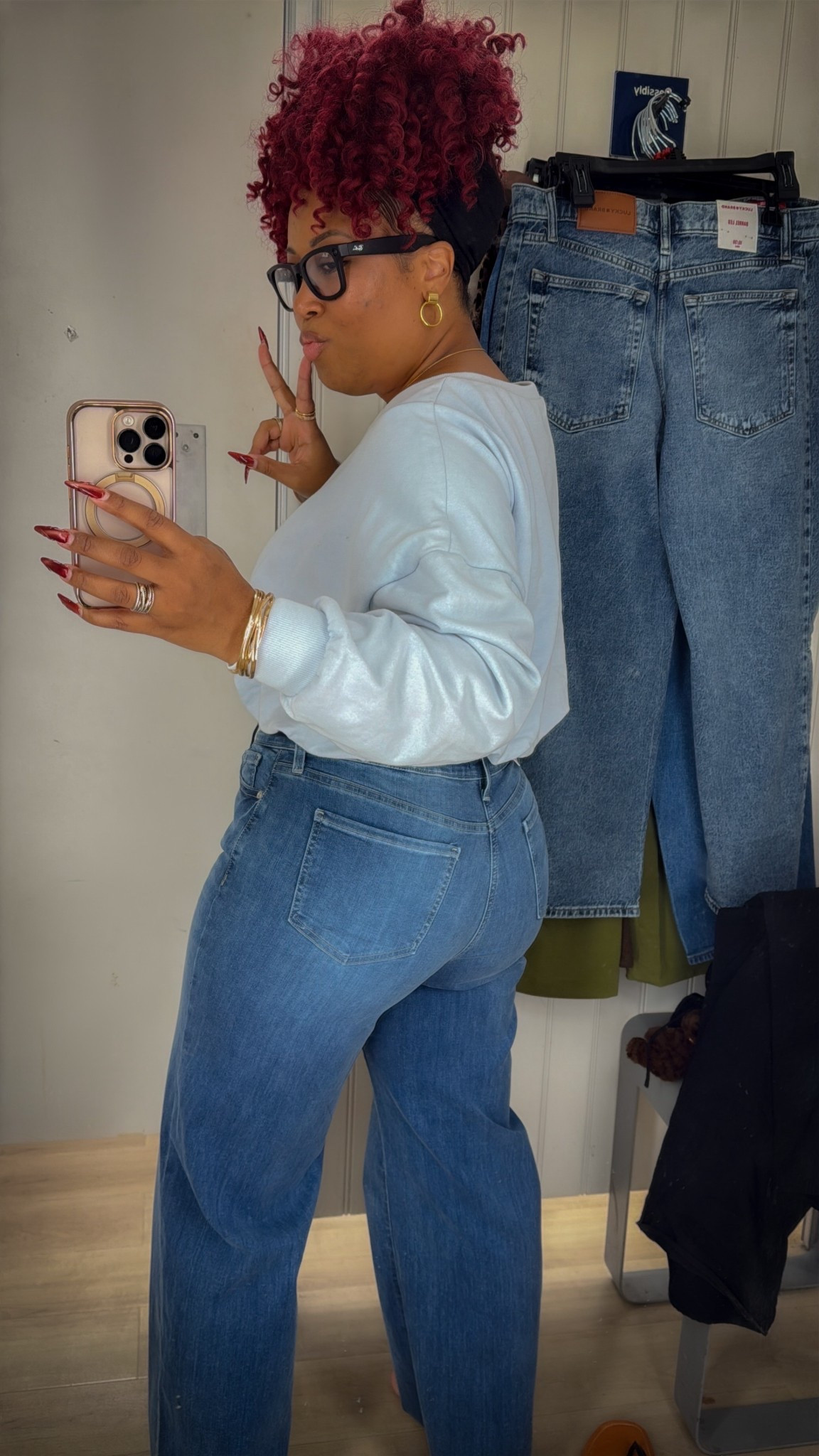 curvy girl denim jeans 
perfect fit
size 8 

#LTKMidsize #LTKFindsUnder100 #LTKFindsUnder50