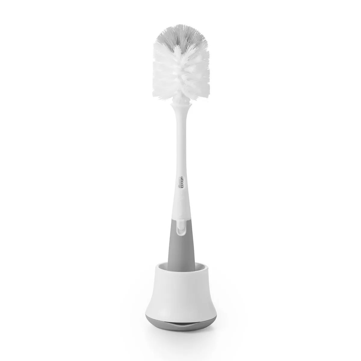 OXO TOT Bottle Brush with Bristled Cleaner & Stand - Gray | Target