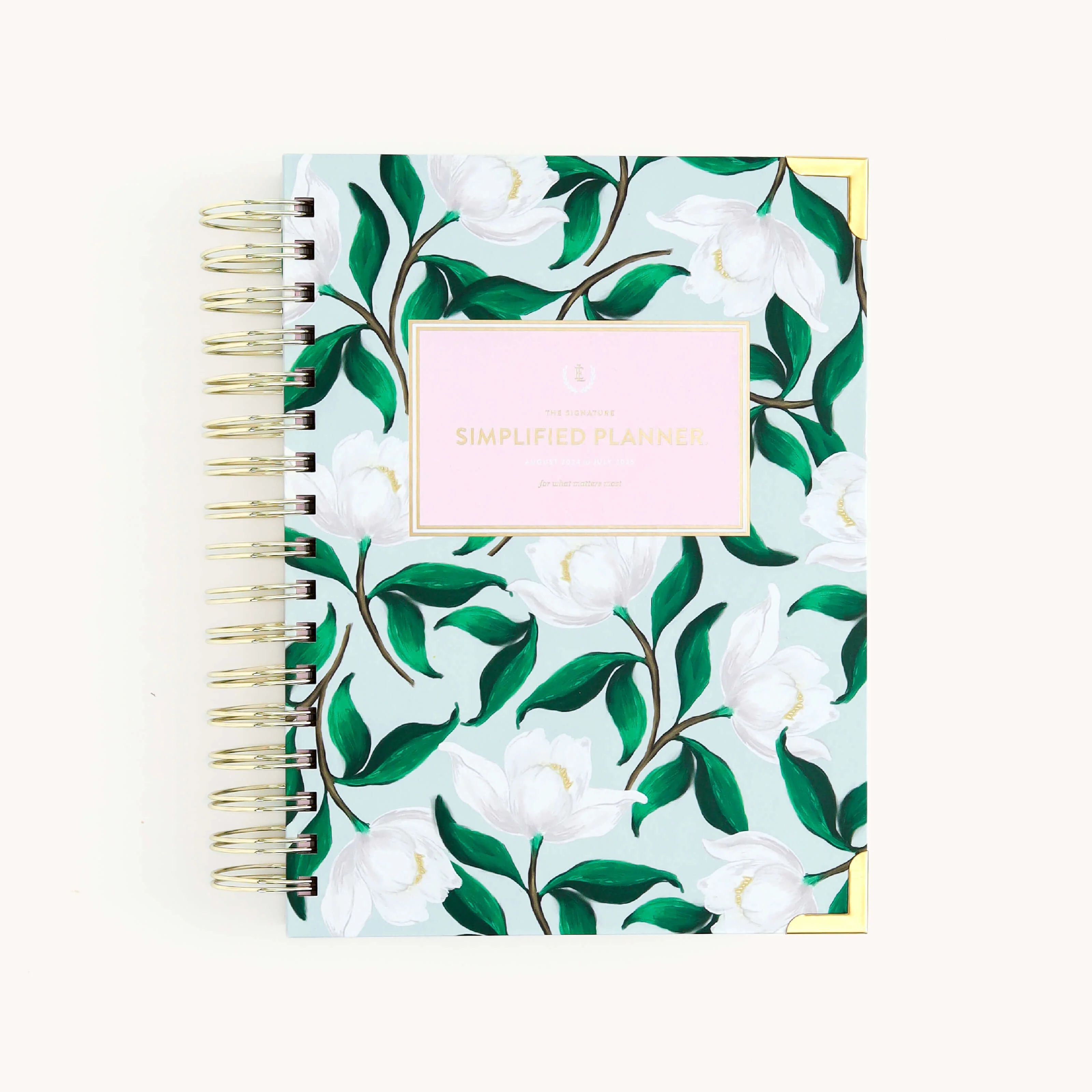 2024-2025 Daily, Simplified Planner, Savannah Blooms | Simplified