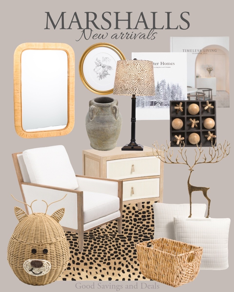New arrivals from Marshall’s. Modern natural home decor. Organic modern home finds. Accent decor. More for less. White oak accent furniture. 

#LTKHome #LTKGiftGuide #LTKFindsUnder100