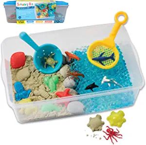 Creativity for Kids Sensory Bin: Ocean and Sand - Fine Motor and Sensory Toys for Kids | Amazon (US)