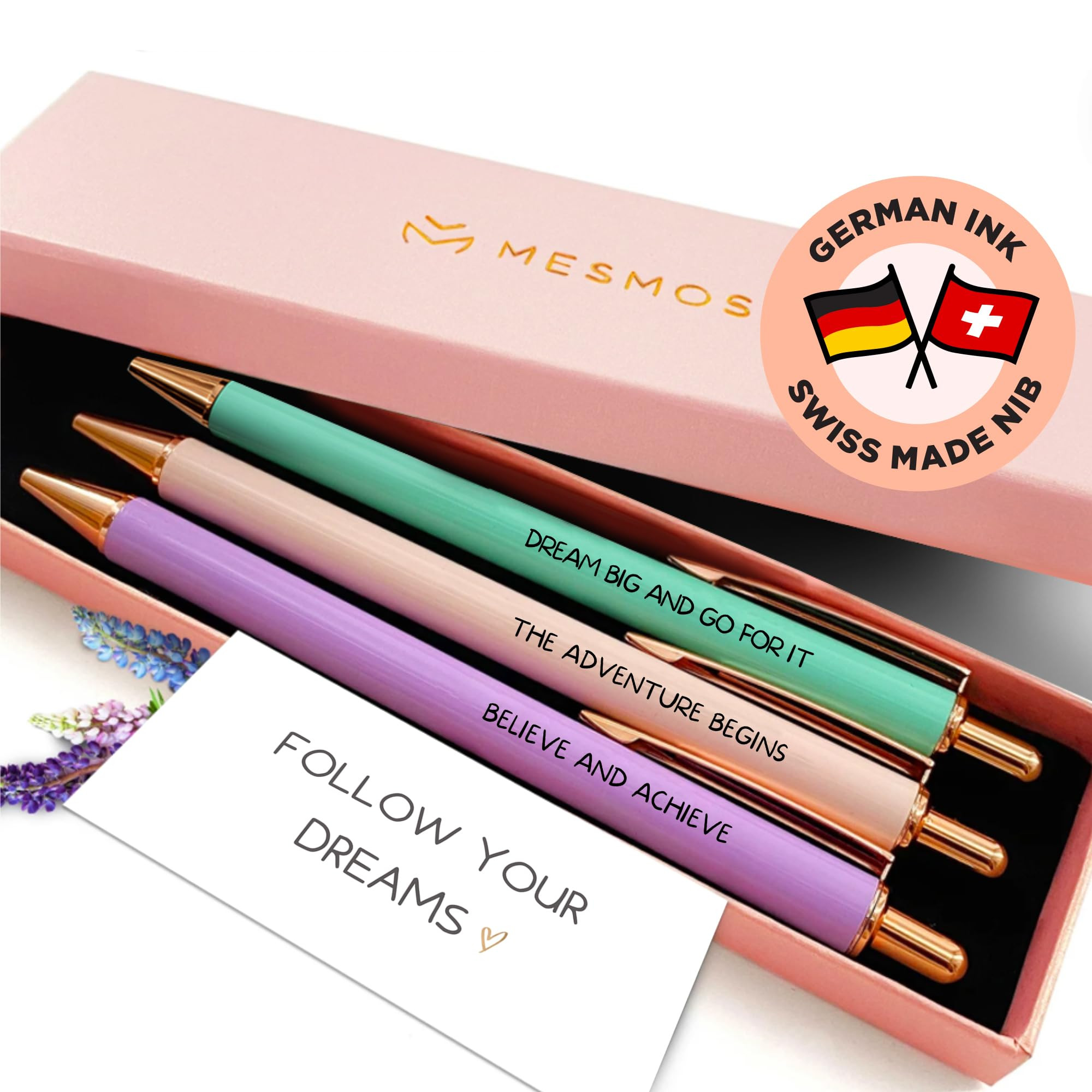 MESMOS 3pk Fancy Pen Set, Graduation Gift for Her, High School College Graduation Gifts for Women... | Amazon (US)