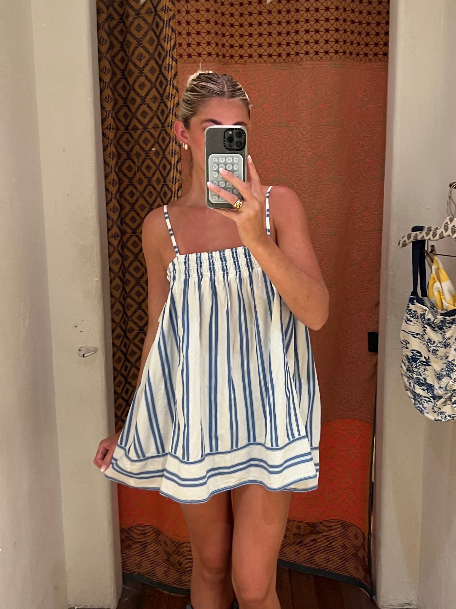 free people stripe top or dress!💙

#LTKSeasonal