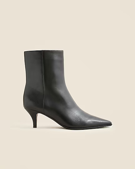 New Stevie ankle boots in leather | J. Crew US