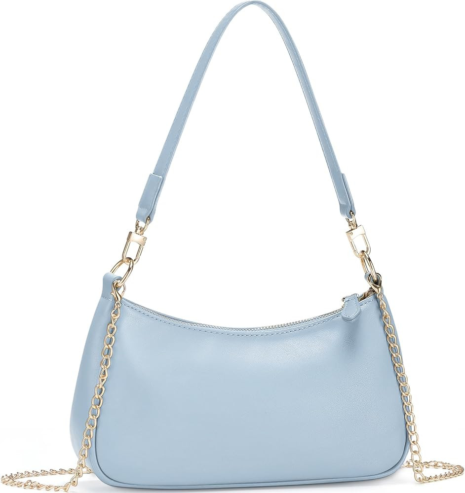 WantGor Clutch Tote Handbags, Shoulder Purse for Women Crossbody Bags Mini Hobo Bag Retro Vegan L... | Amazon (US)