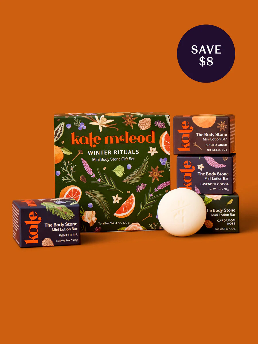 Holiday Mini Body Stone Gift Set | Kate McLeod