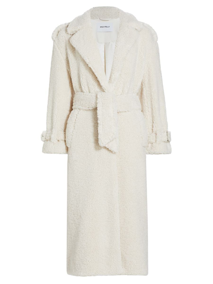 Harri Oversized Teddy Coat | Saks Fifth Avenue