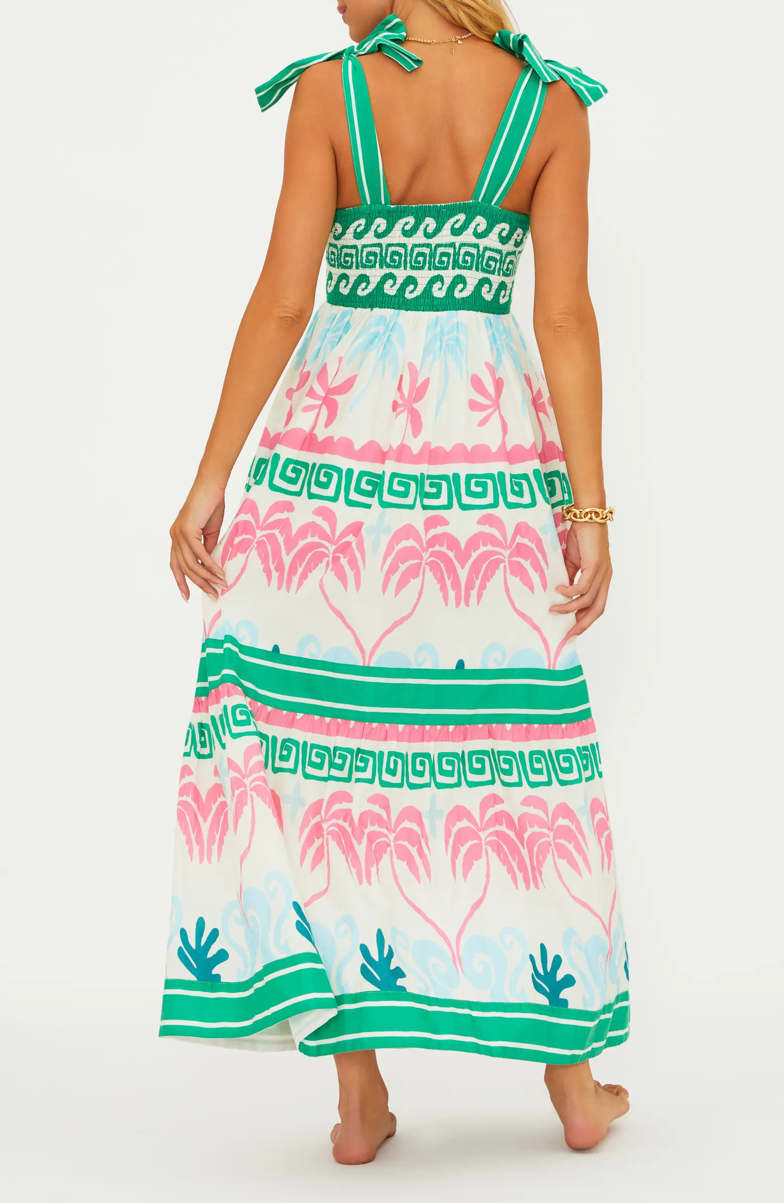 Cami Print Cover-Up Maxi Sundress | Nordstrom