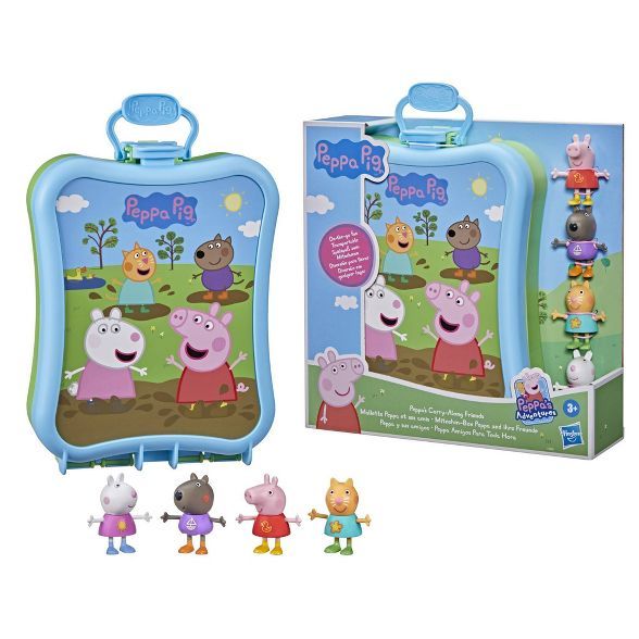 Hasbro Peppa Pig Peppa's Carry-Along Friends Case | Target