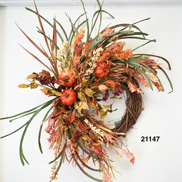 Autumn 24" Silk Wreath | Wayfair North America