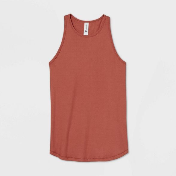 Women's Performance Ribbed Tank Top - All in Motion™ | Target