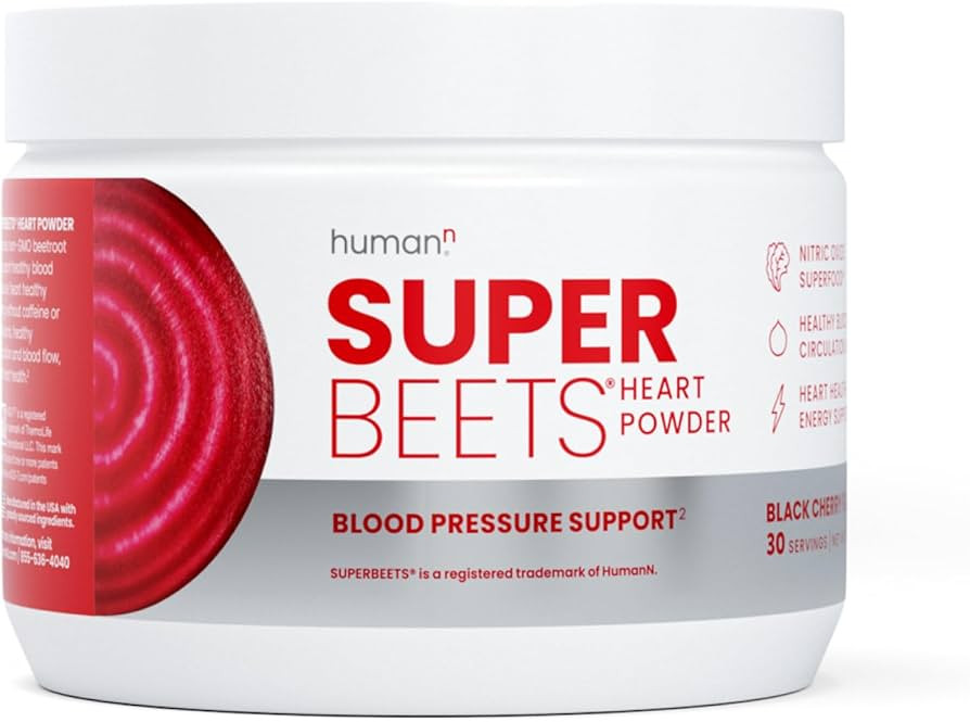 HumanN SuperBeets Beet Root Powder - Non-GMO Beetroot Superfood - Nitric Oxide Supplement for Hea... | Amazon (US)