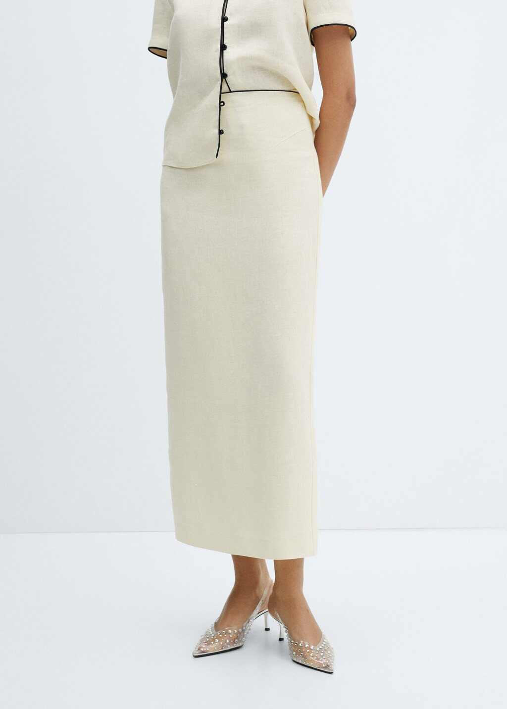 Search: Linen skirt (6) | Mango United Kingdom | MANGO (UK)