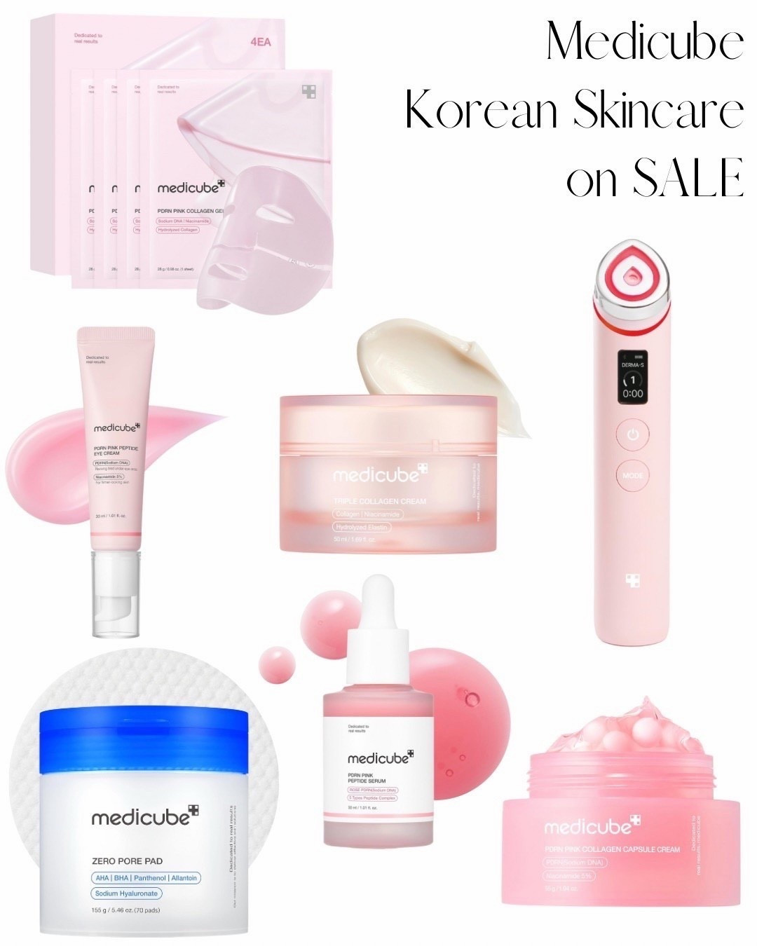 Medicube on major sale today for amazons big spring sale!! 

#LTKBeauty #LTKSaleAlert #LTKmorningroutine