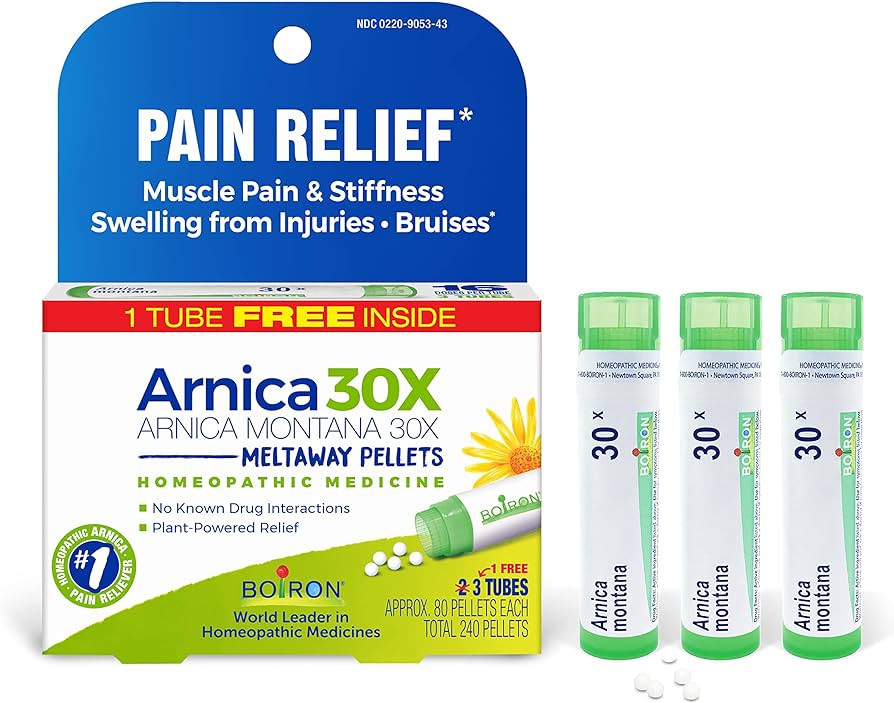 Boiron Arnica Montana 30X Homeopathic Medicine for Relief from Muscle Pain, Muscle Stiffness, Swe... | Amazon (US)