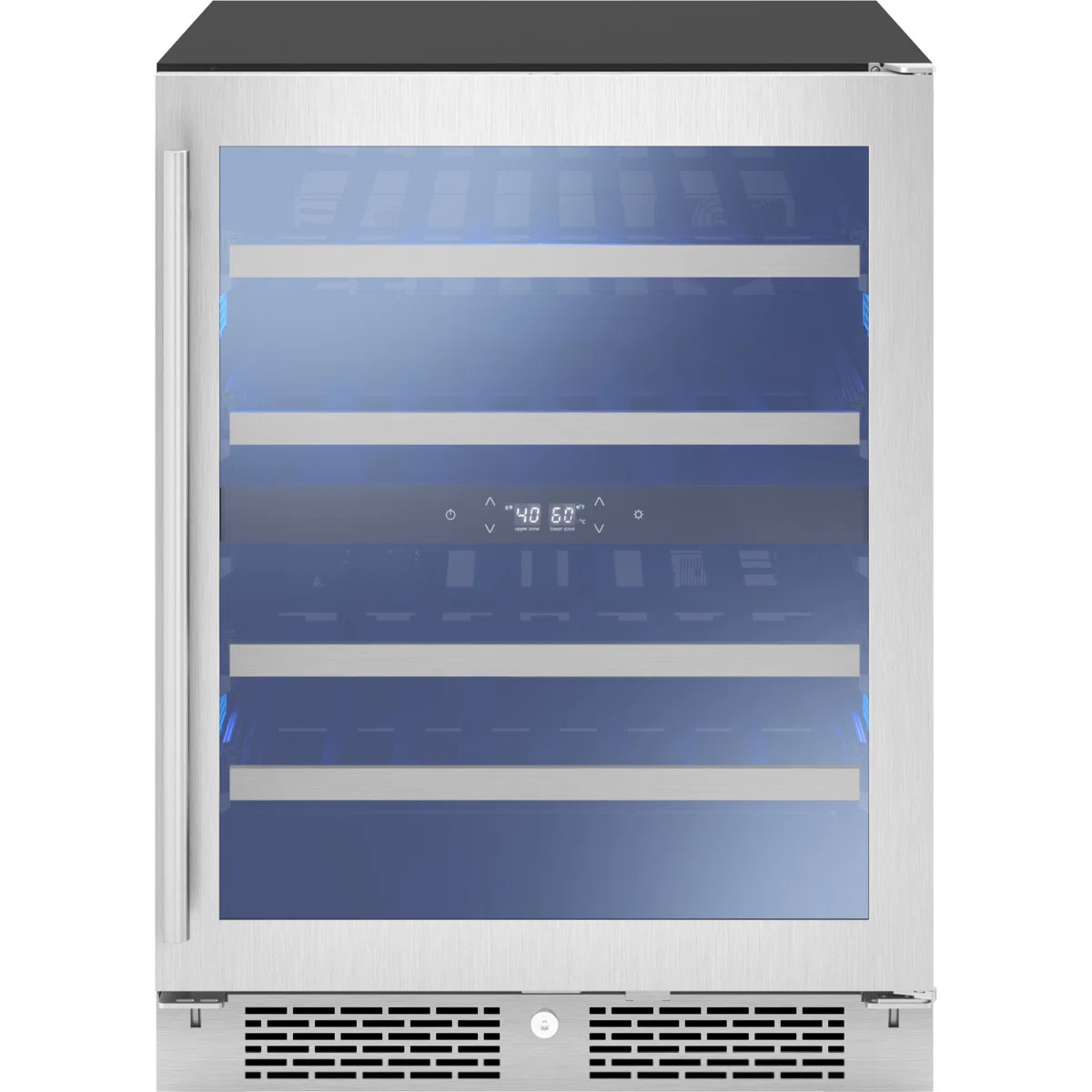 Zephyr Presrv 24 in. 37 Bottle Dual Zone ADA Wine Cooler | Wayfair North America