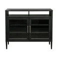 Better Homes & Gardens  Oaklee Buffet, Black Finish - Walmart.com | Walmart (US)