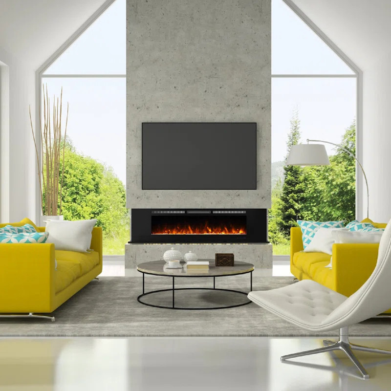 Millner Recessed Electric Fireplace Insert | Wayfair North America