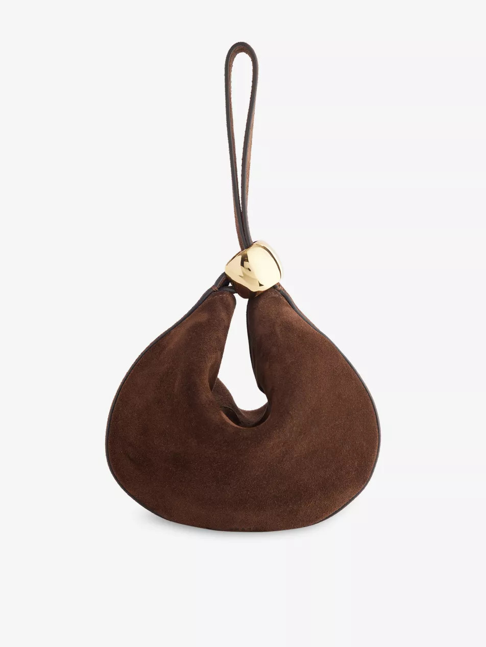 The Zambia Suede Pouchette | Selfridges