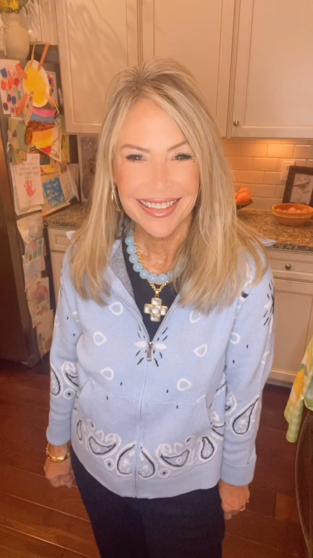 The cutest bandana print zip up sweater !!! Comes in lots of colors. Love the blue/black combo.

#LTKgrwm #LTKdayinmylife #LTKootd
