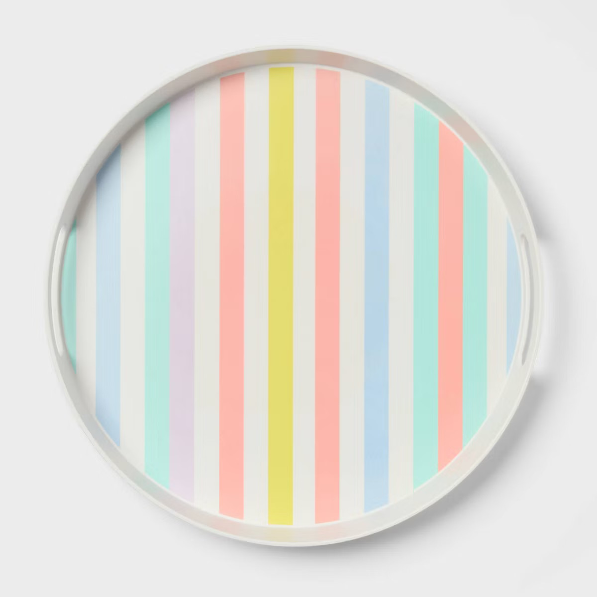 Striped Round Serving Tray - Sun Squad™ | Target