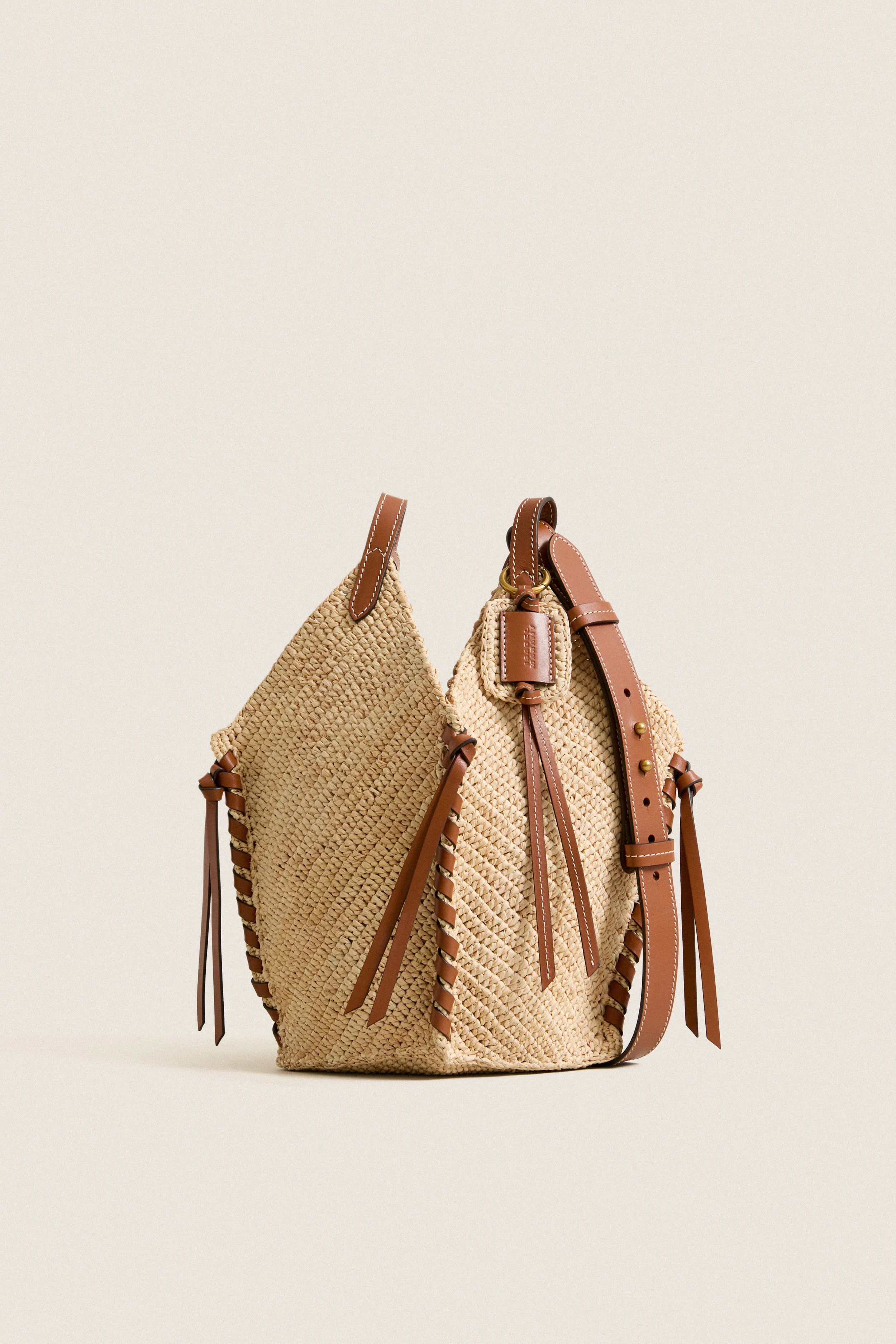 Natural and Cognac Tampa Mini Bag | Tuckernuck (US)