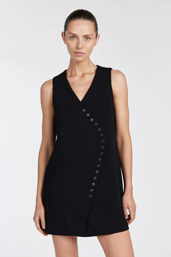 CELINE BLACK SHIFT DRESS | DISSH