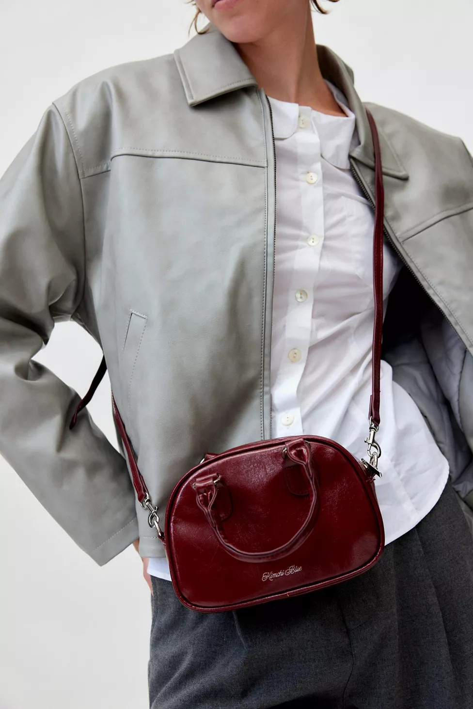 Kimchi Blue Bow Mini Bowler Bag | Urban Outfitters (US and RoW)