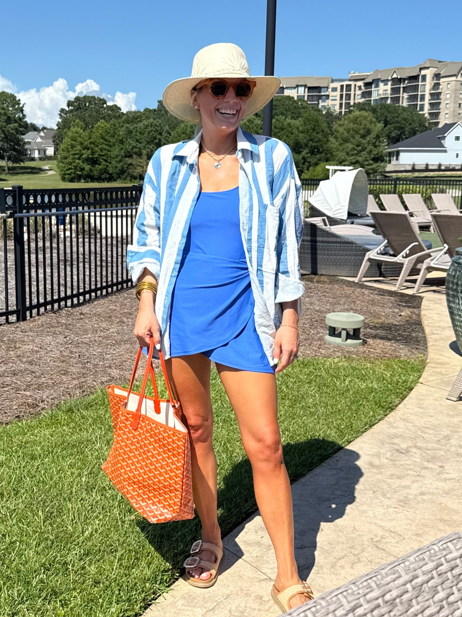 My Amazon bag link is still live! This is the size large orange! Coverup is VICI size medium! 

#LTKStyleTip #LTKFindsUnder100 #LTKSwim