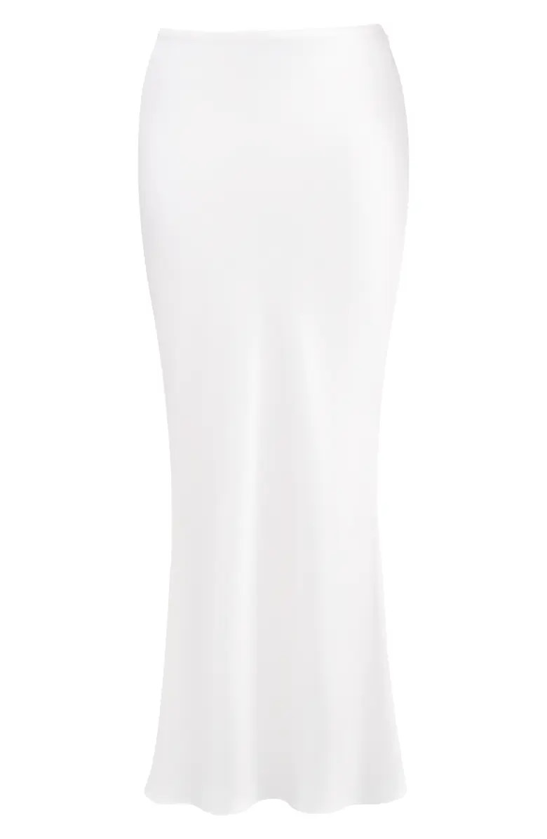 HOUSE OF CB Sydel Bias Cut Satin Maxi Skirt | Nordstrom | Nordstrom