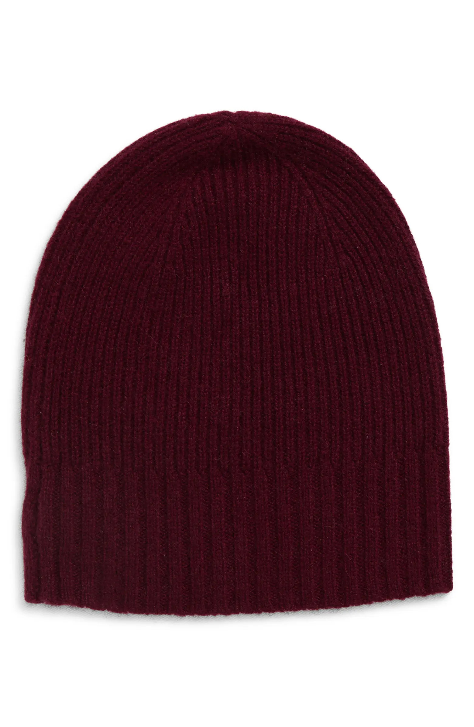 Rib Cashmere Beanie | Nordstrom