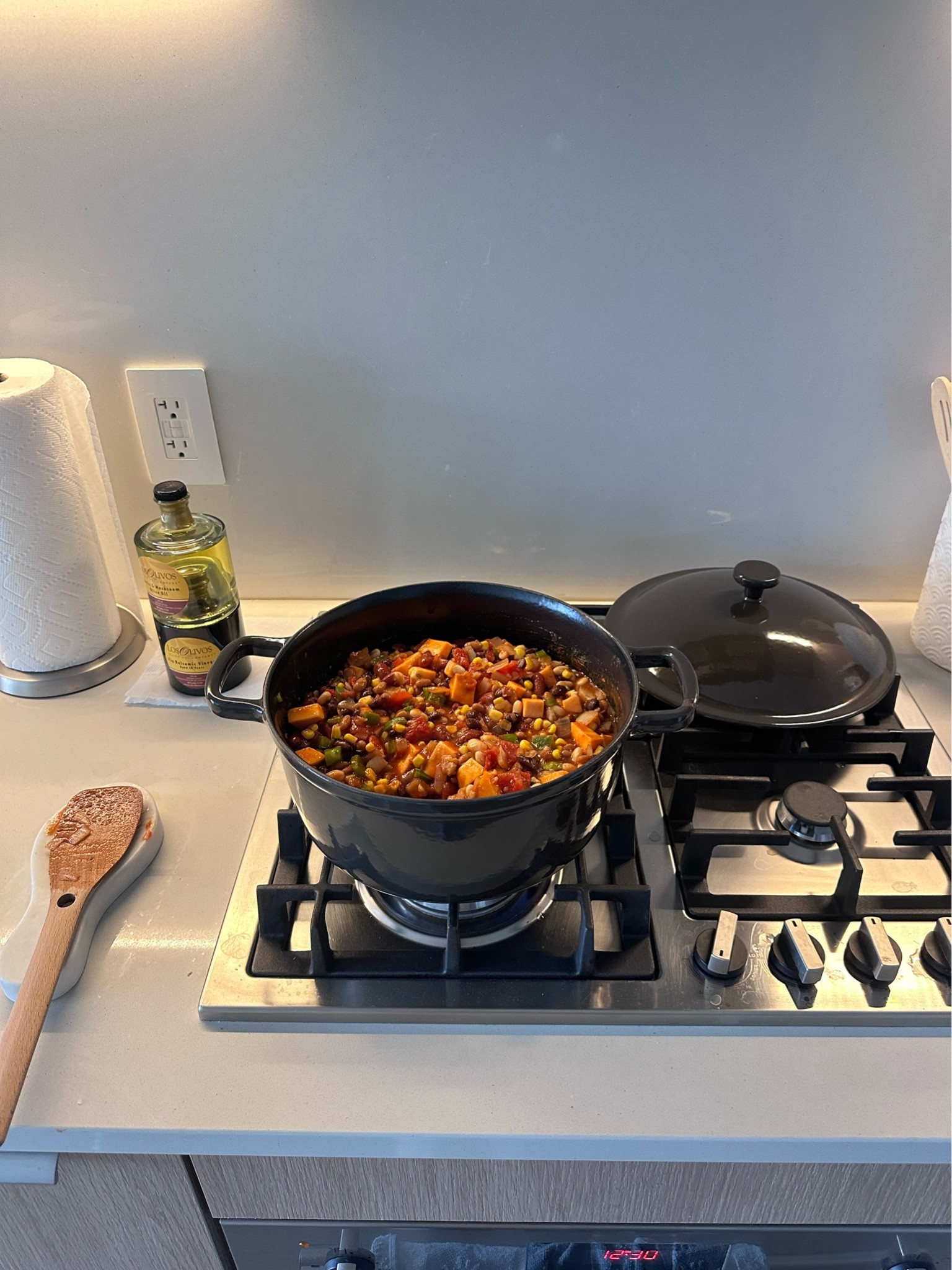 Christening my new kitchen with a warm dinner in my Our Place Perfect Pot! #kitchen #ourplaceperfectpot 

#LTKHome
