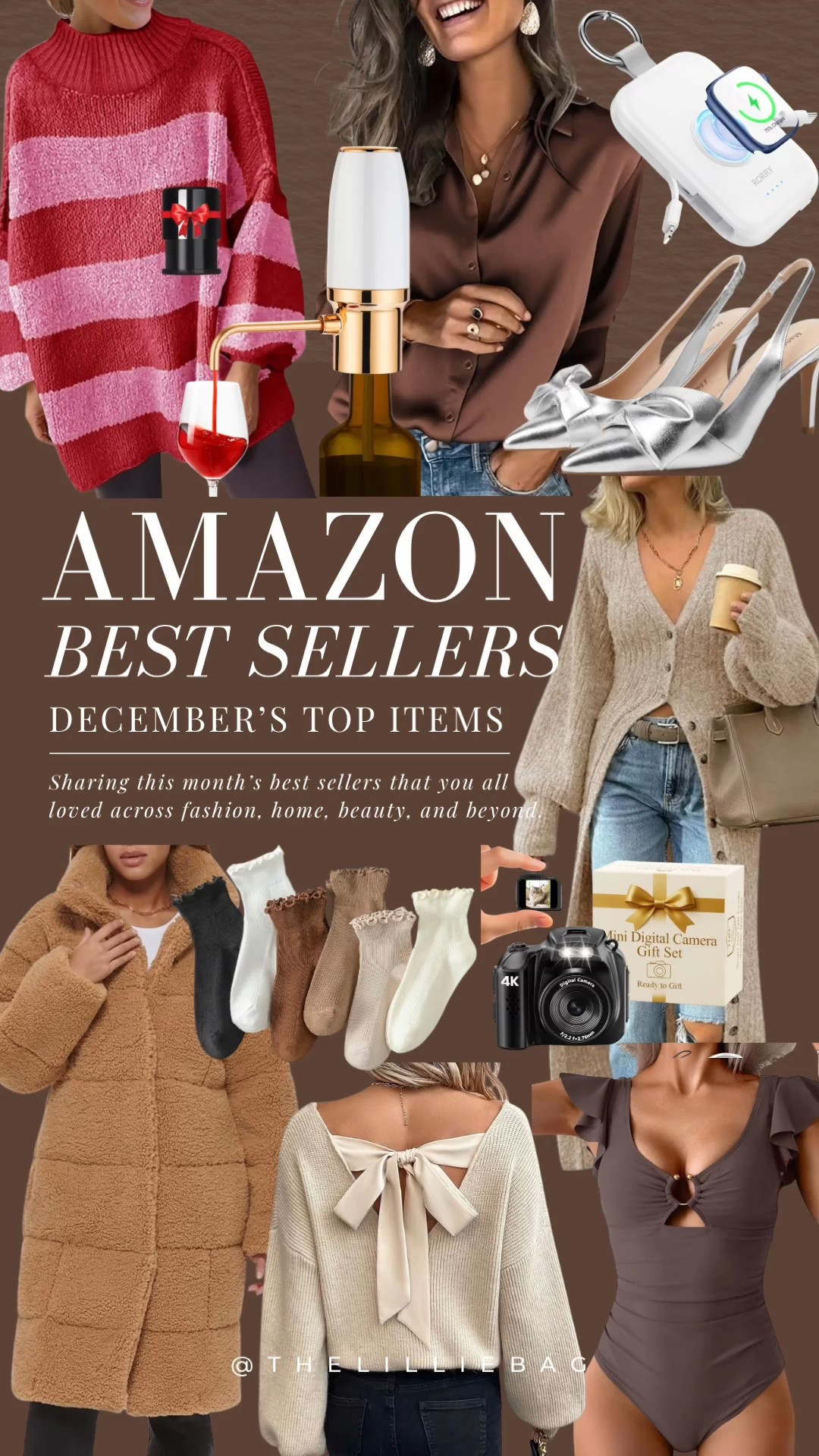 December’s top best sellers on Amazon!✨✨✨ 

Best sellers. Top items. Sweater. Cardigan. Winter outfit. Gifts  

#LTKootd #LTKFindsUnder50 #LTKFindsUnder100