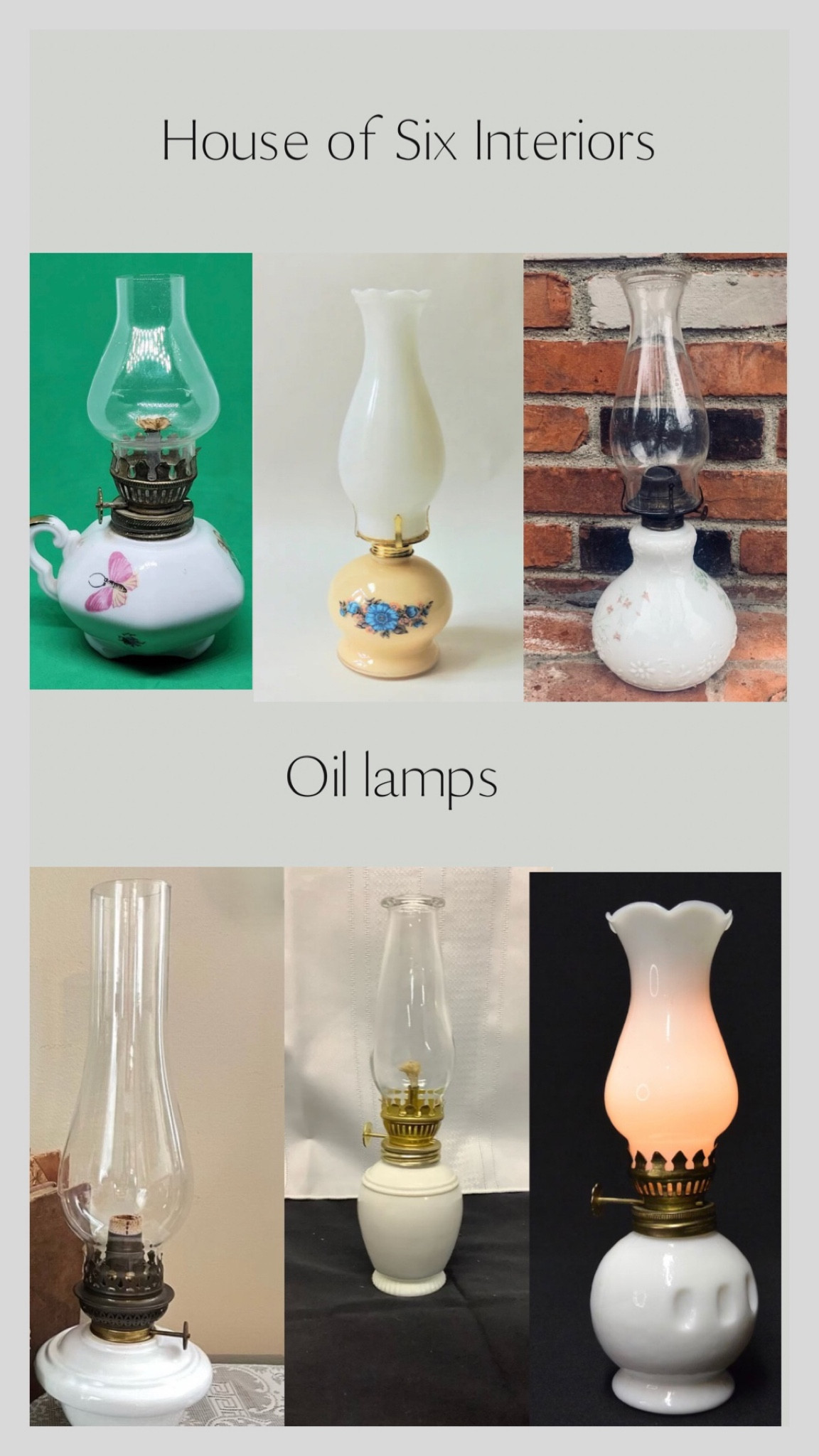 My favorite oil lamps!

#LTKhome