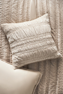 Lustered Velvet Alastair Euro Sham | Anthropologie (US)