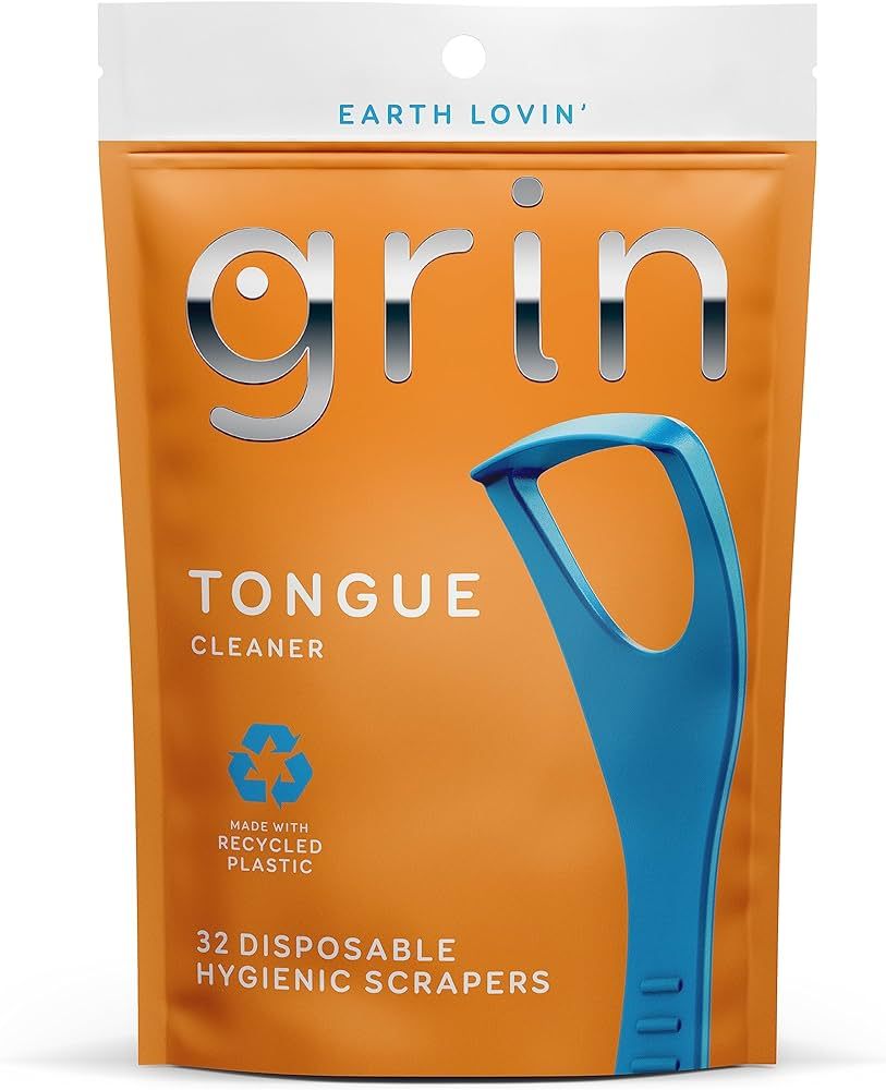 Tongue Cleaner, 32 Count, Disposable Tongue Cleaner, Hygienic Scraper, Recycled Plastic, Clean To... | Amazon (US)