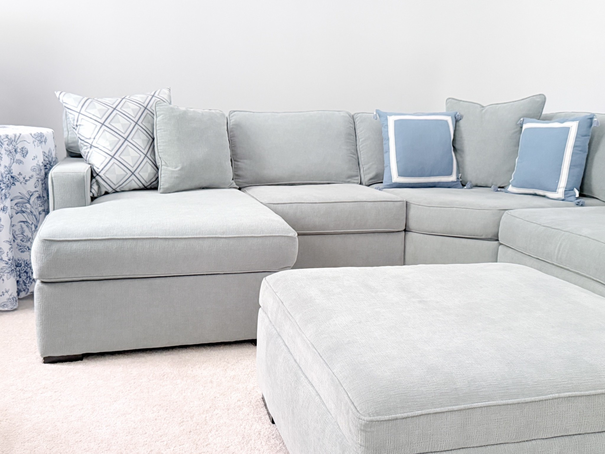 Six years later & we’re still loving our Radley 5 piece sectional 🤍

Now only was the price point amazing, the white glove delivery & installation was a breeze & it’s held up over the years with washable cushion covers & still looks just as good as the day we bought it 🤍

#LTKHome #LTKSaleAlert