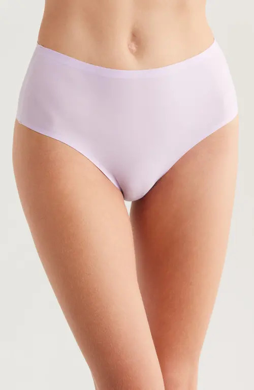 Chantelle Lingerie Soft Stretch Seamless Retro Thong in Lavandin at Nordstrom | Nordstrom