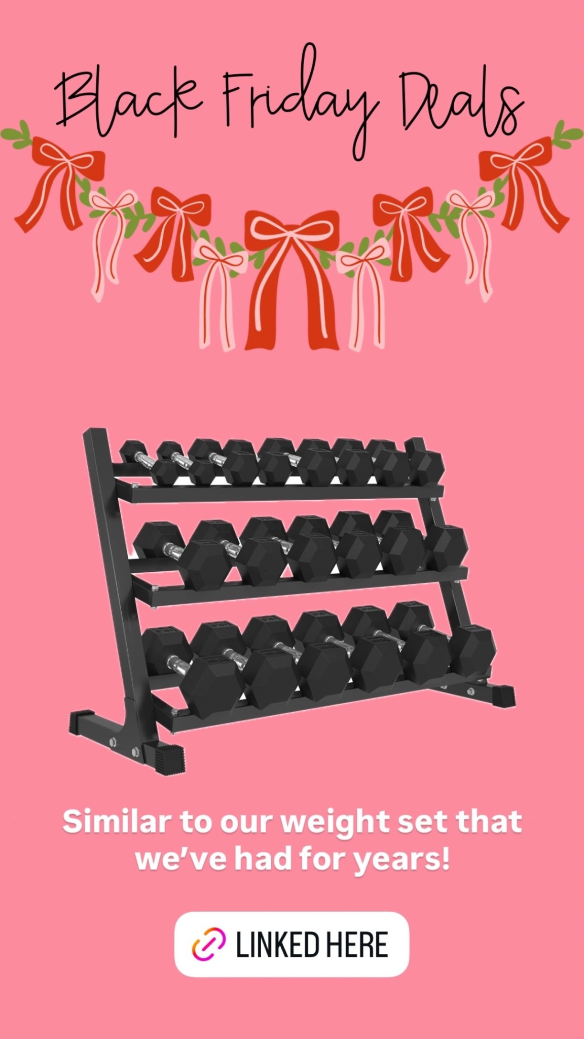 Similar to our weight set that we’ve had for years!

#LTKselfcare #LTKSaleAlert #LTKfitnessgoals