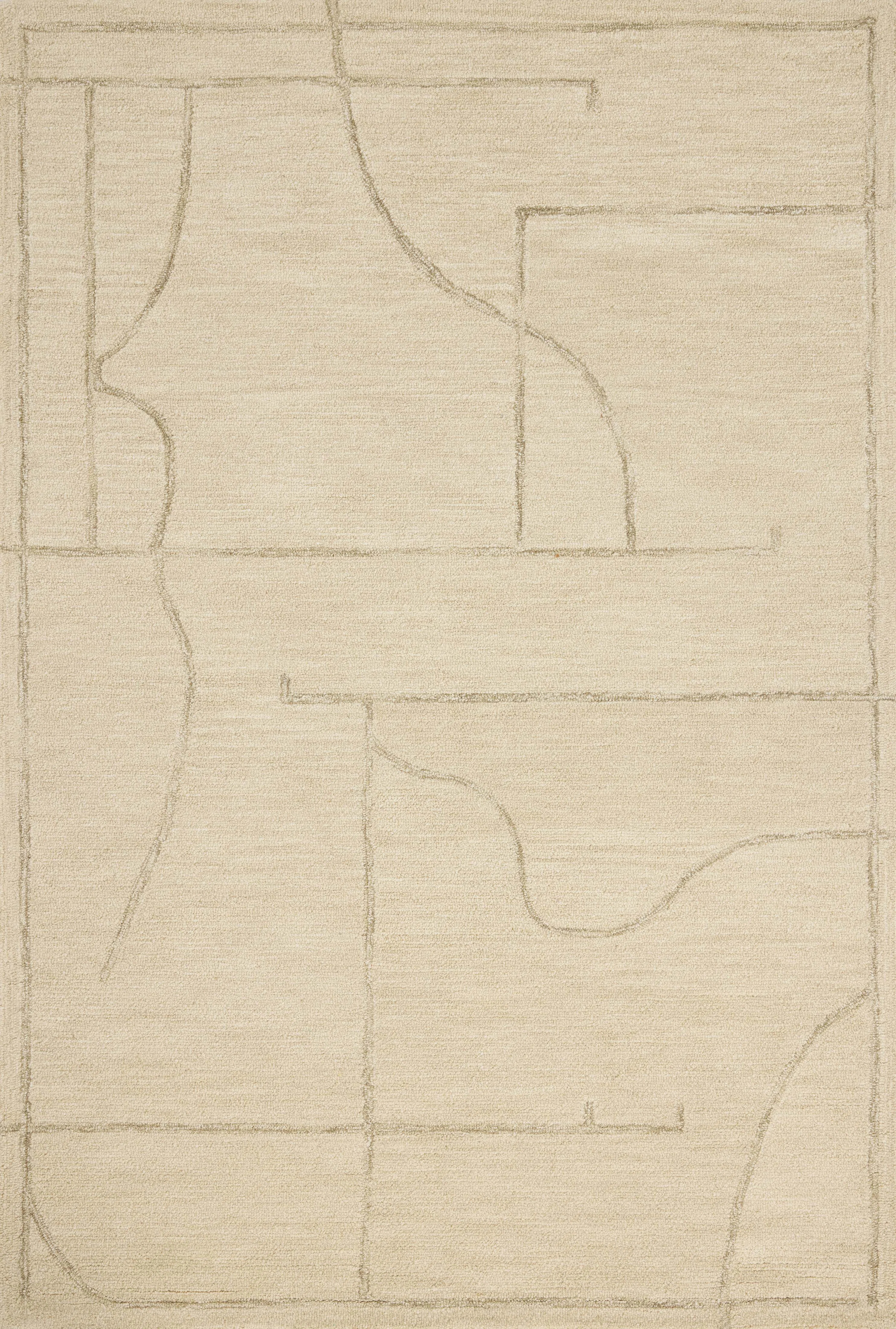 Jeremiah Brent x Loloi Barrow Ivory / Taupe Area Rug | Wayfair North America