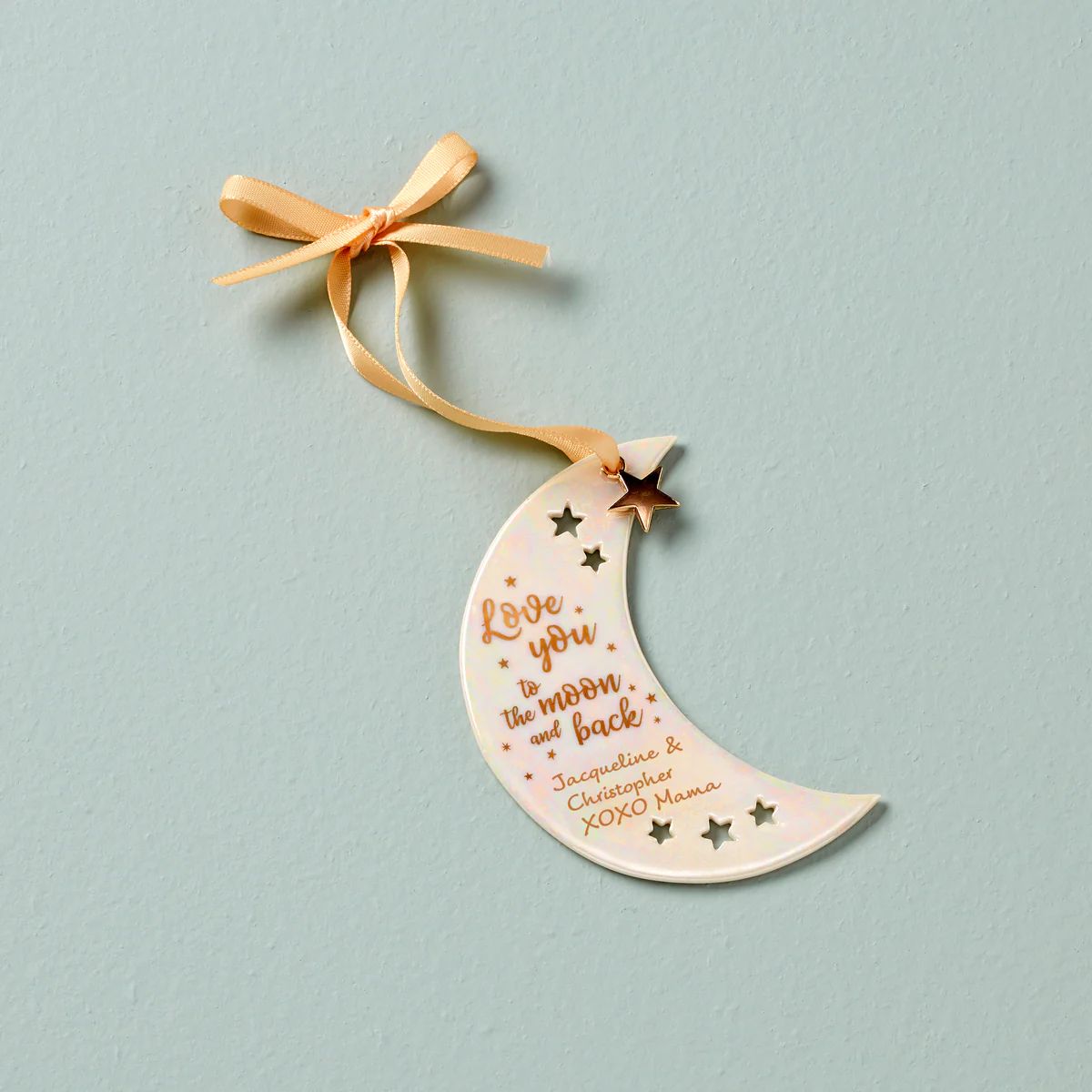 Love You To The Moon & Back Ornament | Lenox