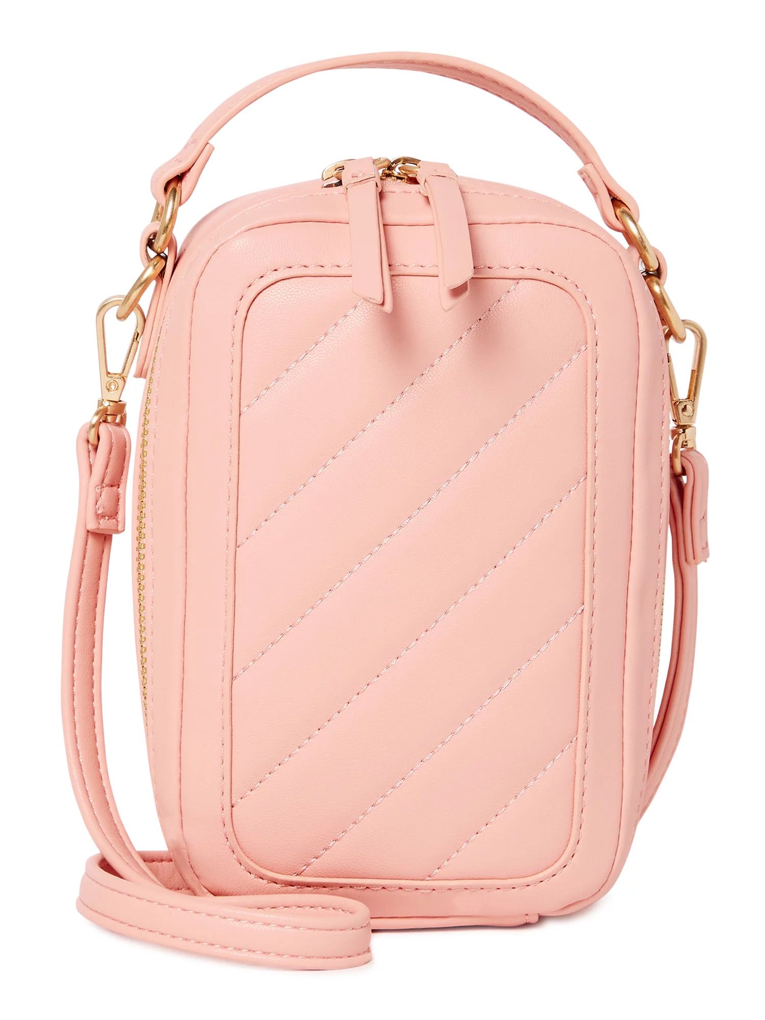 Time and Tru Women's Meghan Cellie Wallet on a String Sandstone Pink | Walmart (US)