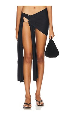 LIONESS Merci Mini Skirt in Onyx from Revolve.com | Revolve Clothing (Global)