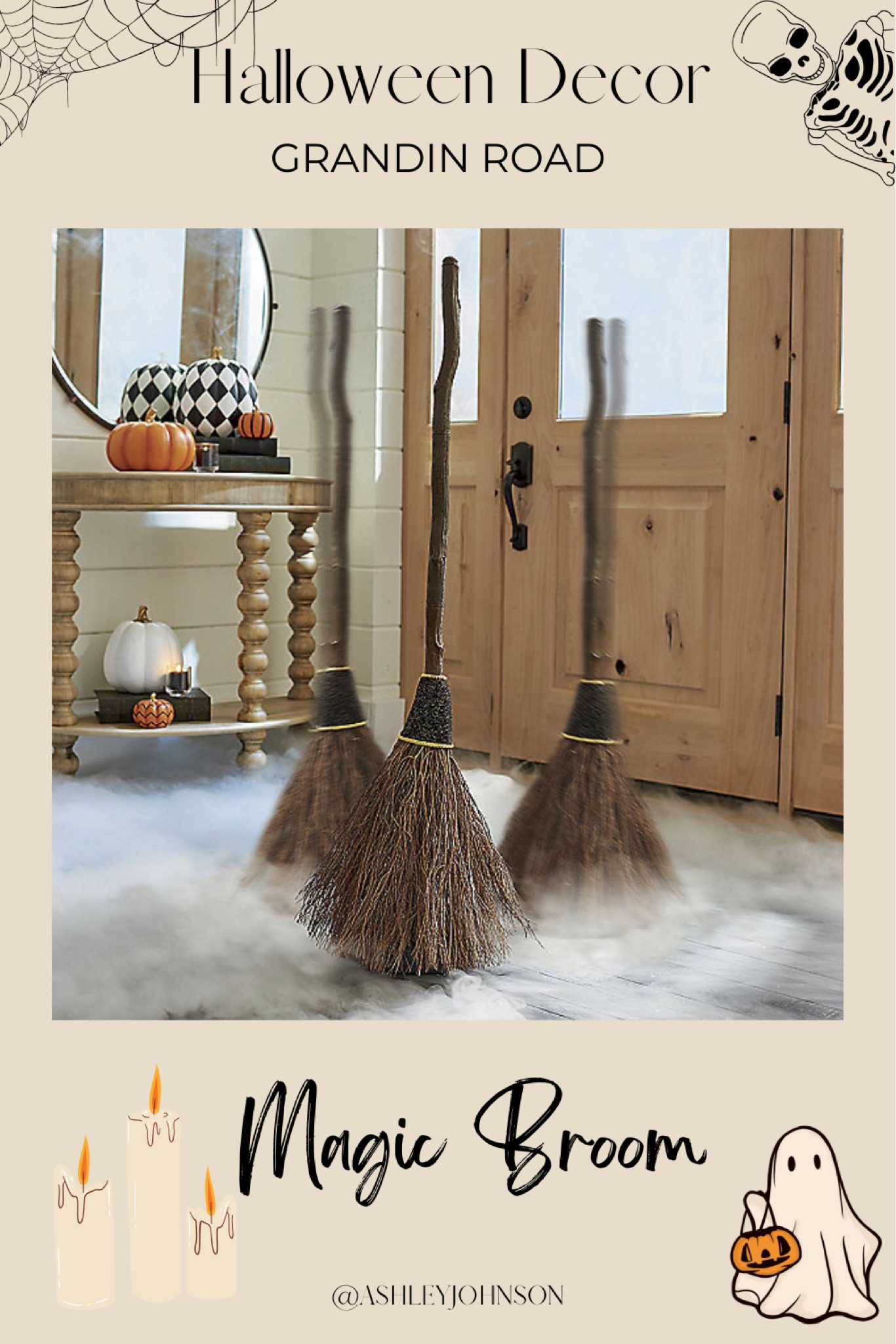 The viral magic broom everyone talks about every year is over 50% OFF right now!!! 👻👏🏽🧹 #grandinroad #halloweendecor #halloweendecorations #animatedbroom #magicbroom

#LTKSeasonal #LTKHalloween #LTKSaleAlert