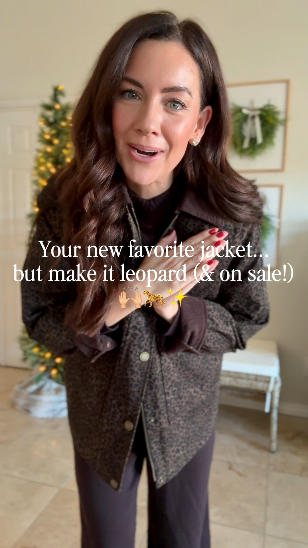 Comment DETAILS to shop✨ a leopard barn coat & on sale—say less!! This coat is gorgeous! I’m in a small, it runs oversized fyi ❤️
.
.


#LTKFindsUnder100 #LTKGiftGuide #LTKSaleAlert