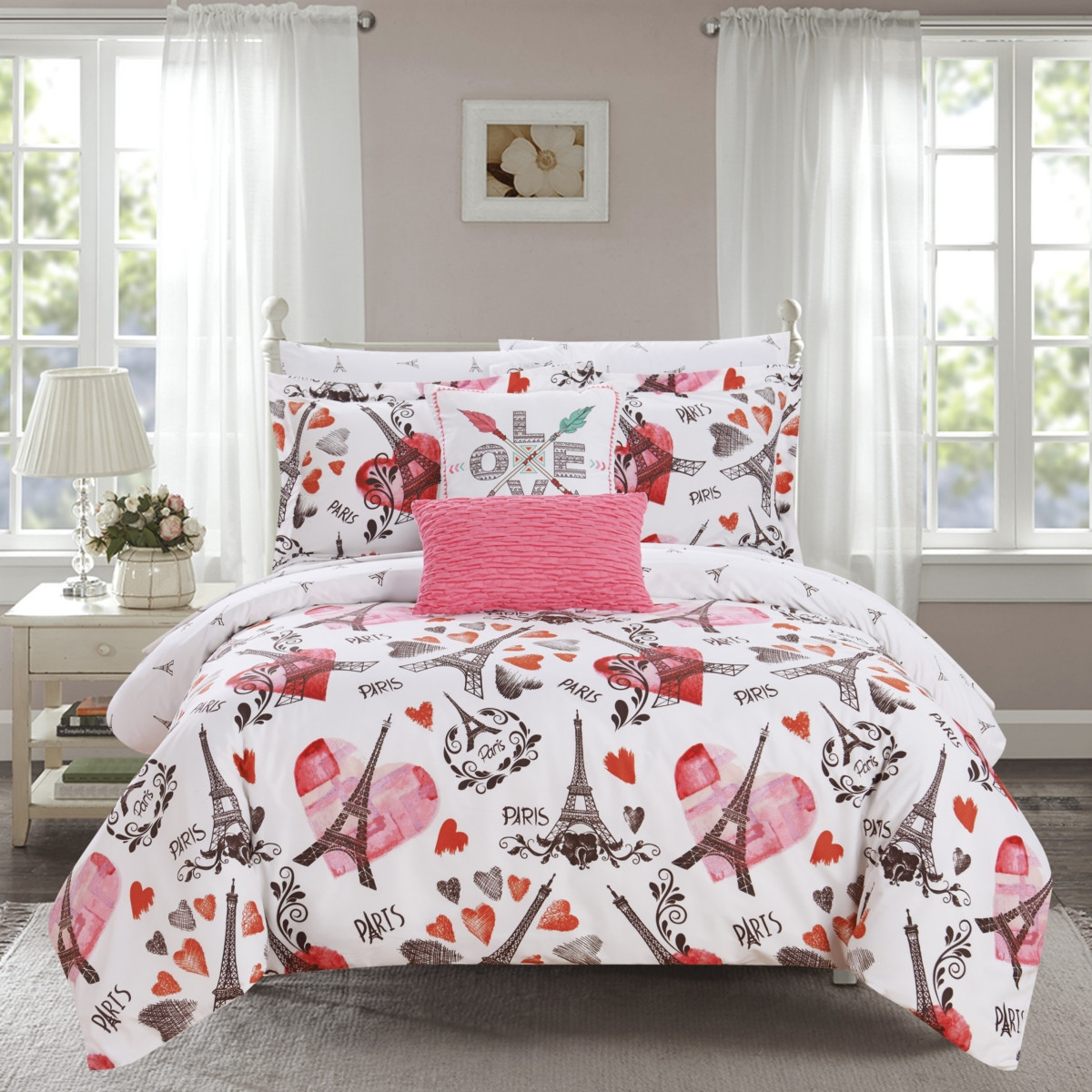 Chic Home Le Marias 9 Piece Full Bed In a Bag Comforter Set Bedding | Macys (US)