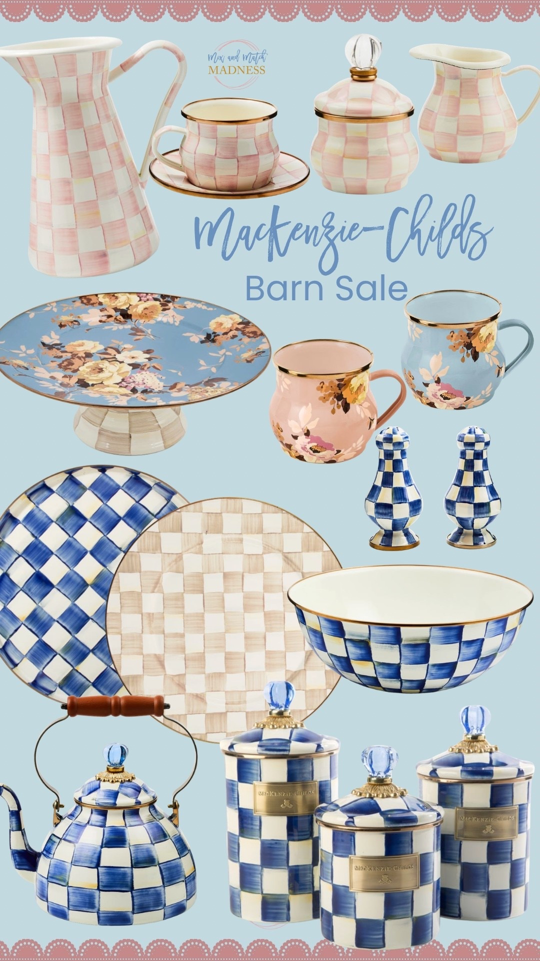 MacKenzie-Childs Barn Sale starts today through 7/20. Great deals!!
Sharing some of my favorite picks!! ￼
@MacKenzie-Childs

#LTKdayinmylife #LTKSaleAlert #LTKHome