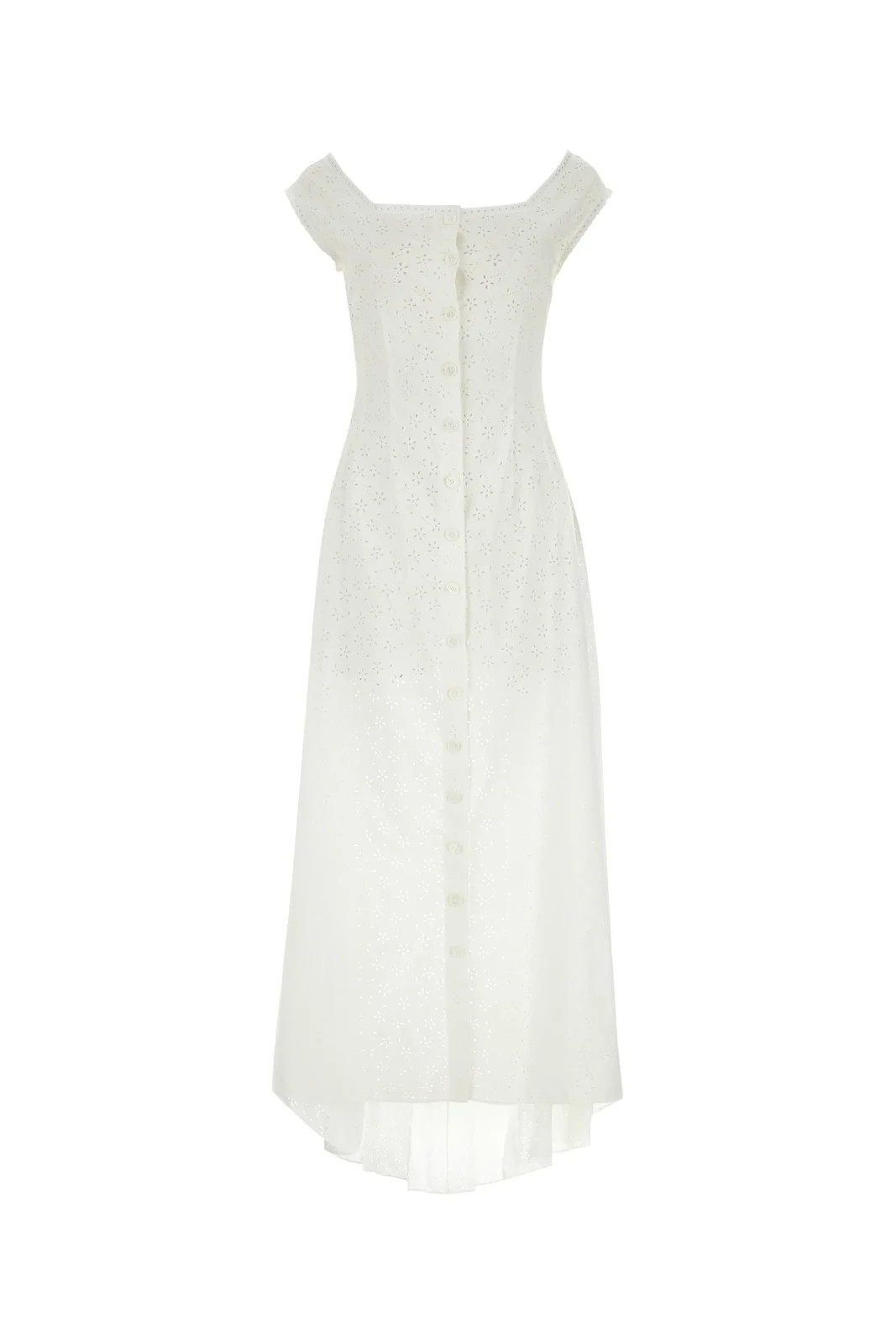 Philosophy Di Lorenzo Serafini Laser-Cut Detailing Asymmetric Dress | Cettire Global